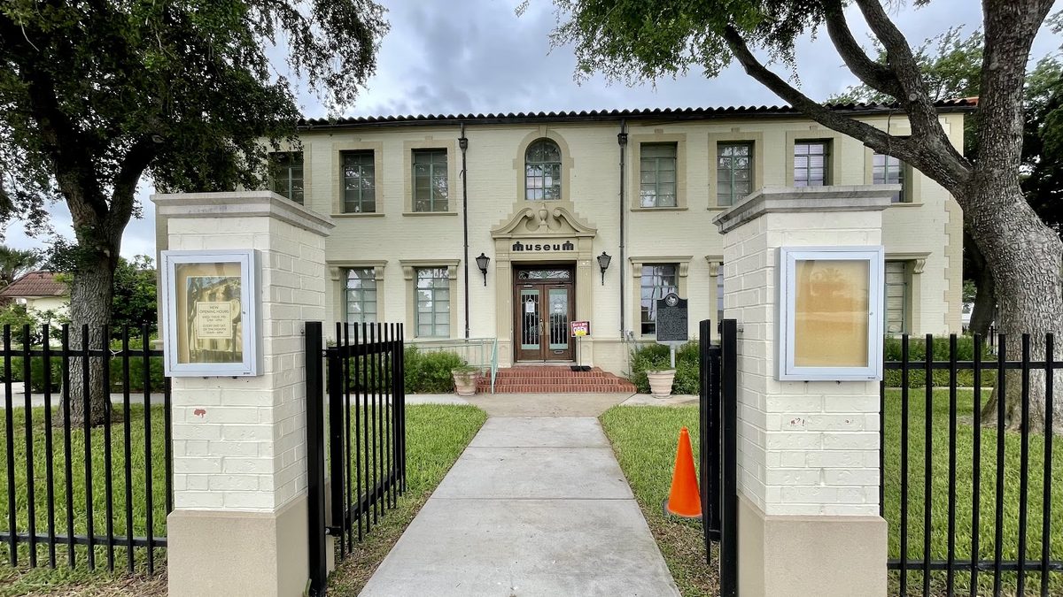 The Mission Historical Museum in Mission, Texas — part of Ground Patrol's Mission pet waste removal service area